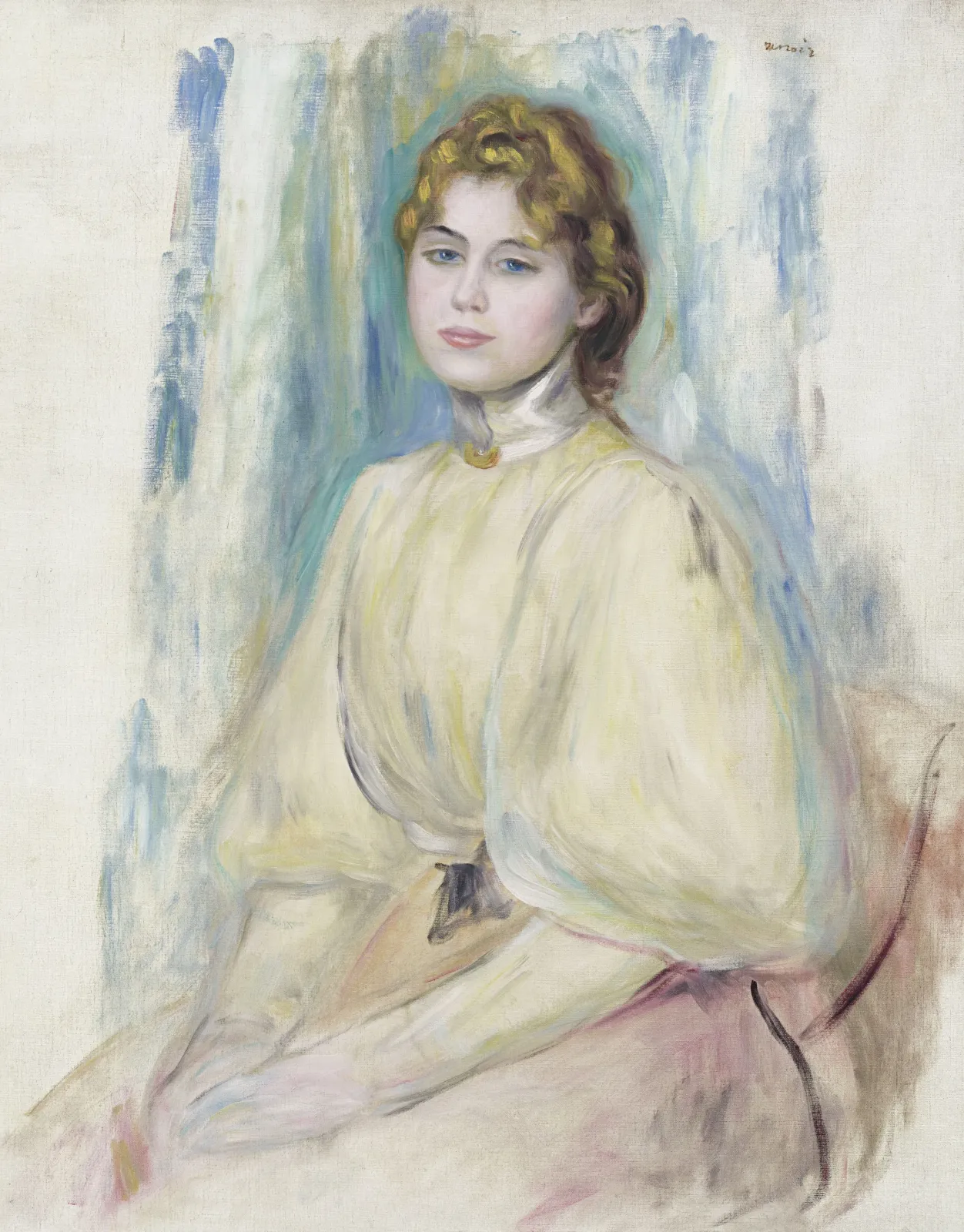 Portrait de Mademoiselle Yvonne Lerolle, Pierre-Auguste Renoir