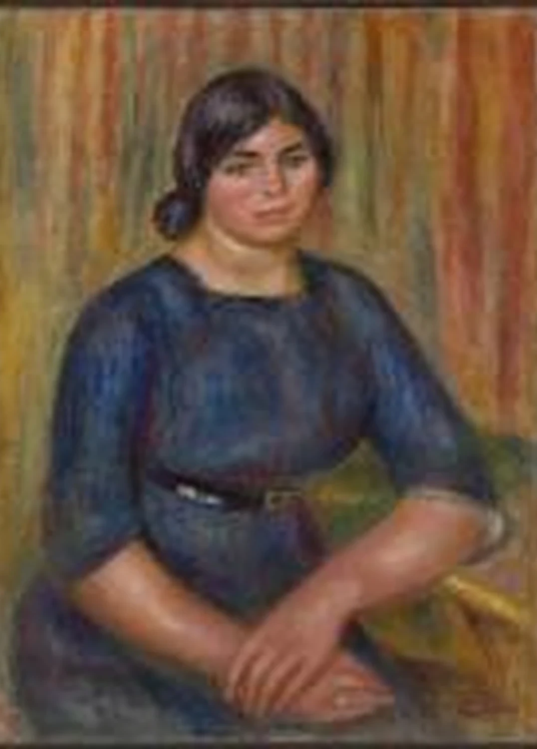Portrait de Mlle Estable, Pierre-Auguste Renoir