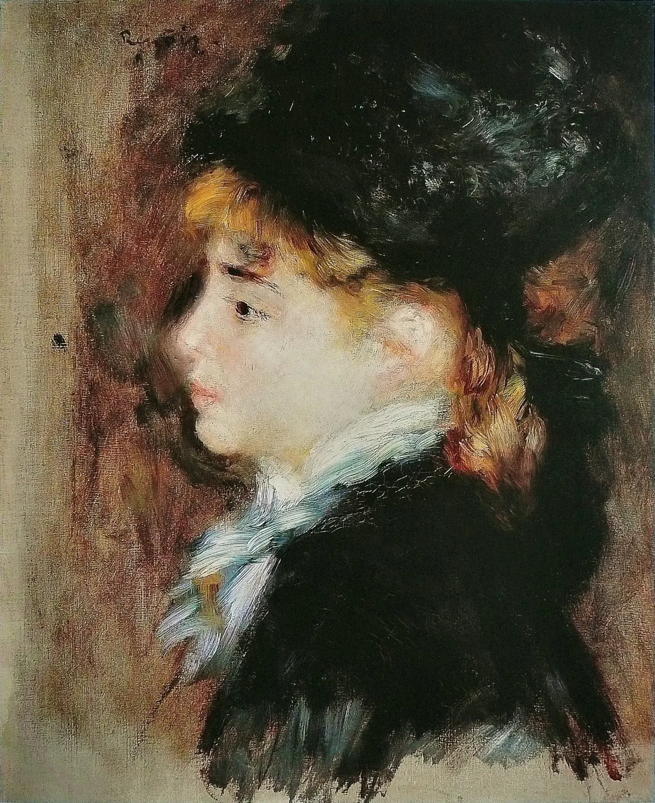Portrait dit de Margot, Pierre-Auguste Renoir