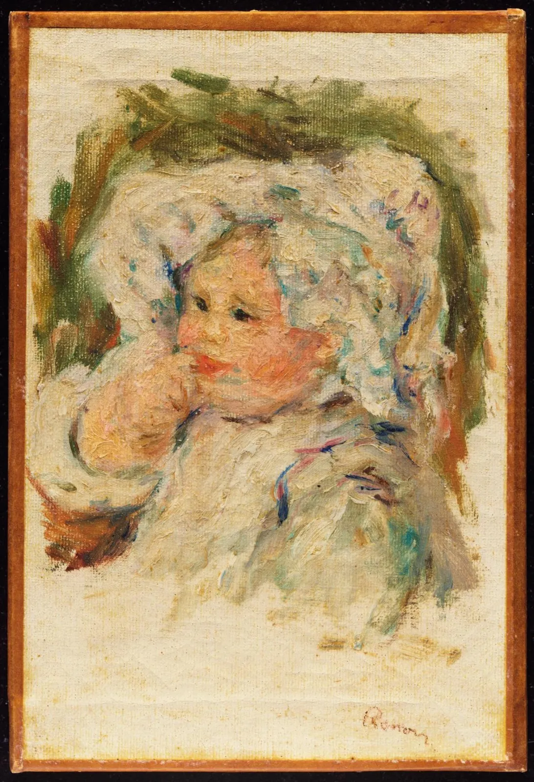 Portrait of a Young Child, Pierre-Auguste Renoir