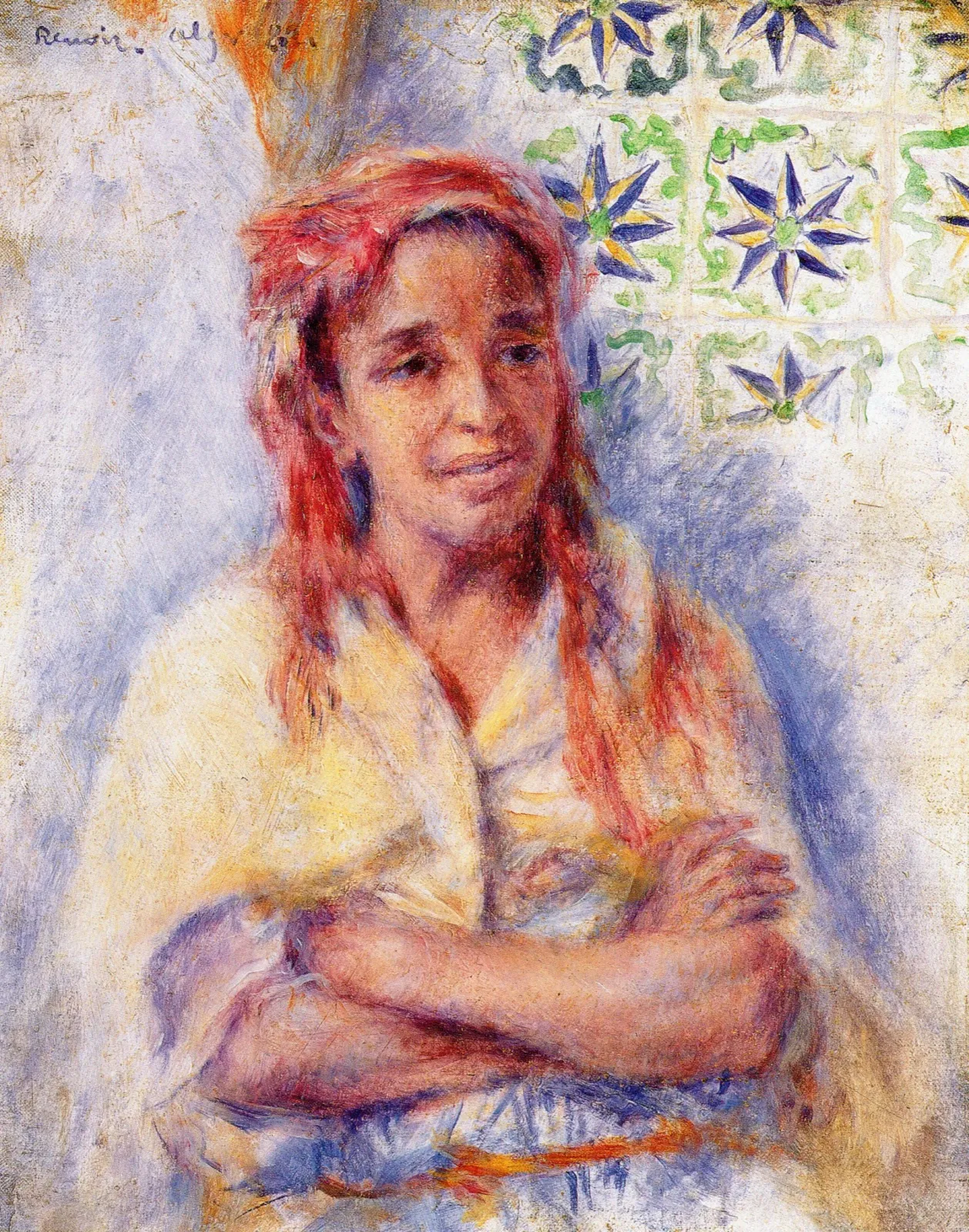 Portrait of Old Arab Woman, Pierre-Auguste Renoir