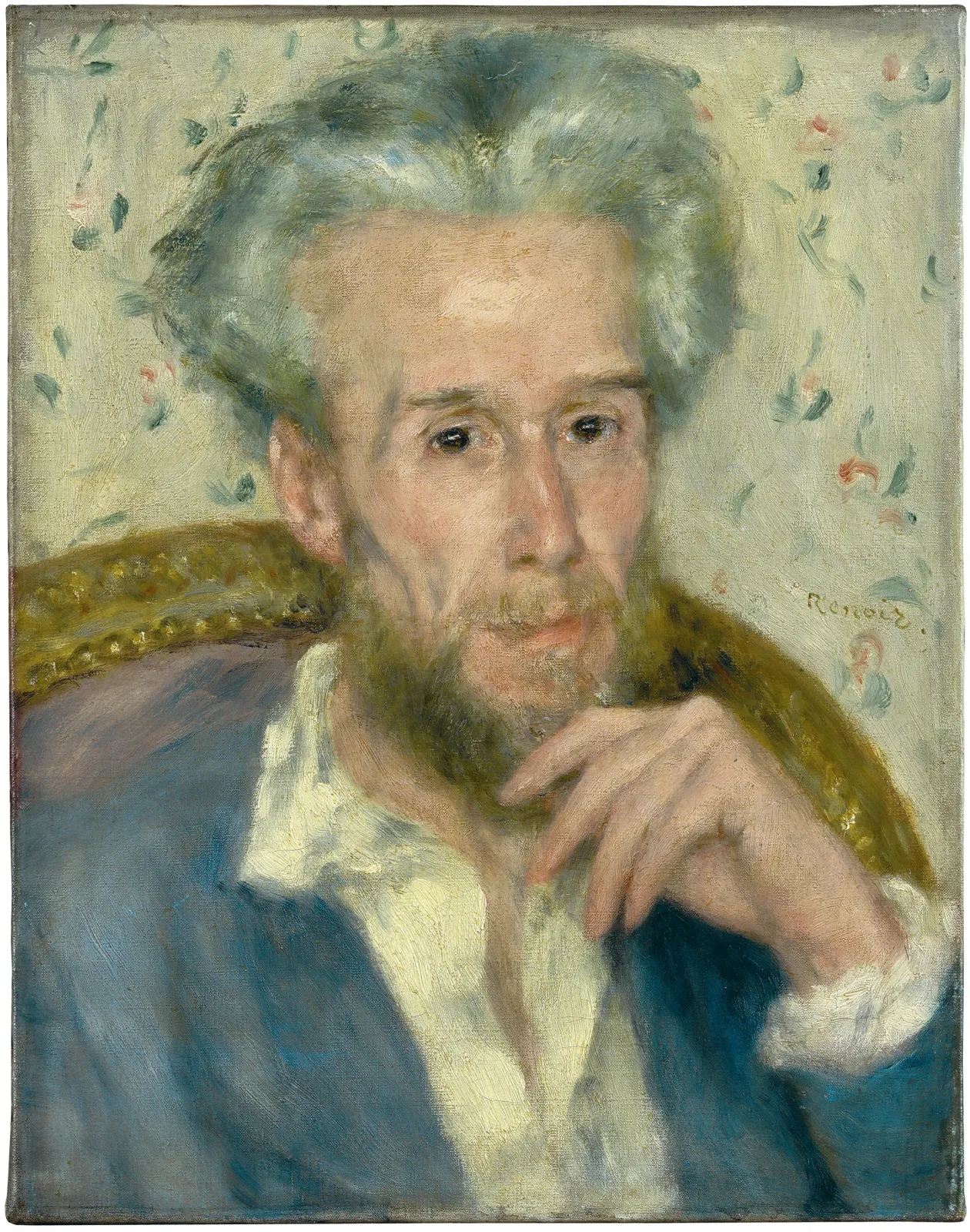 Portrait of Victor Chocquet, Pierre-Auguste Renoir