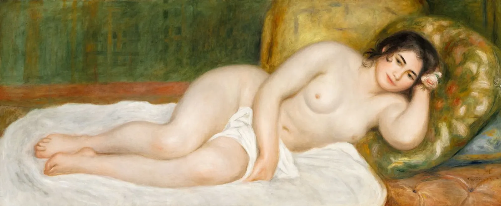 Reclining Nude (Gabrielle), Pierre-Auguste Renoir