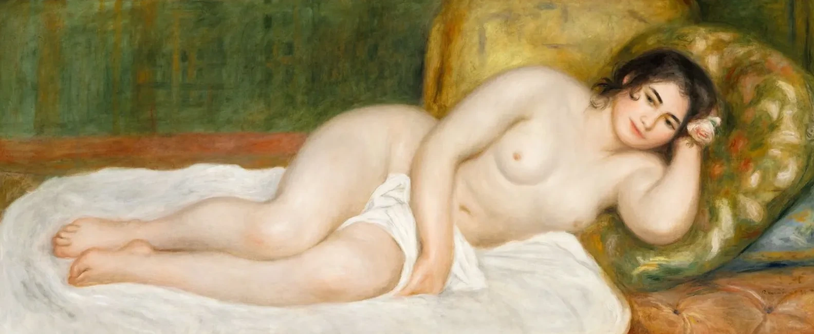 Desnudo tumbado (Gabrielle), Pierre-Auguste Renoir