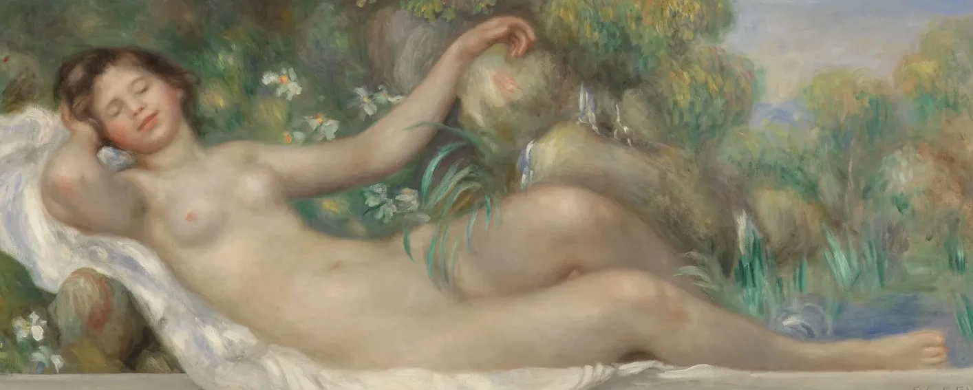 Reclining Nude (La Source), Pierre-Auguste Renoir
