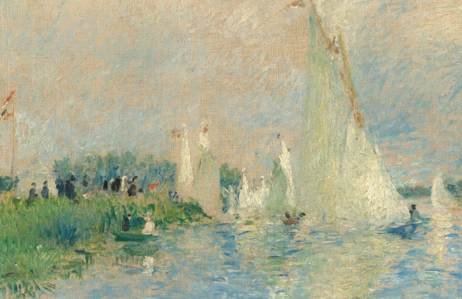 Régates à Argenteuil, Pierre-Auguste Renoir