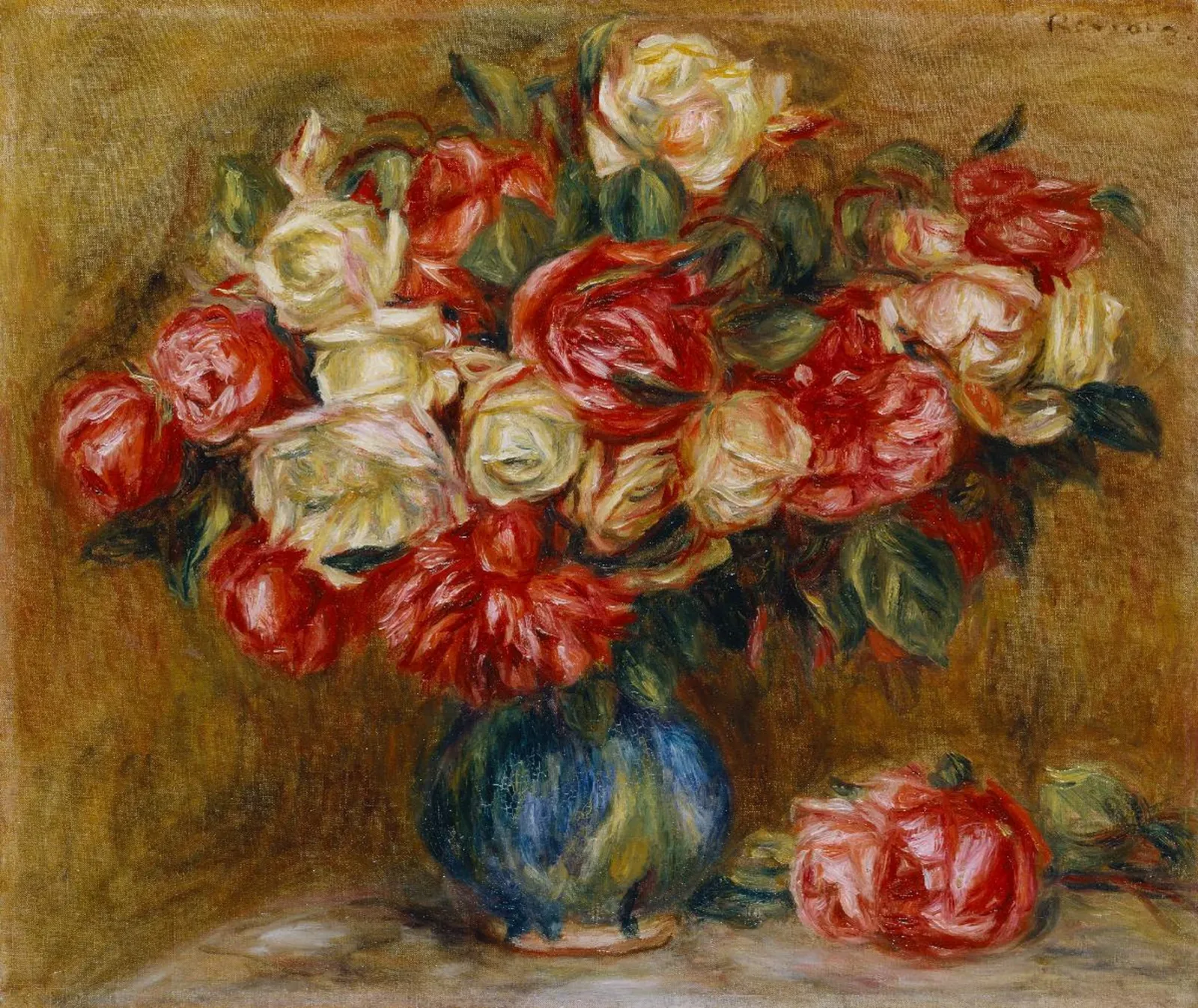 Roses, Pierre-Auguste Renoir