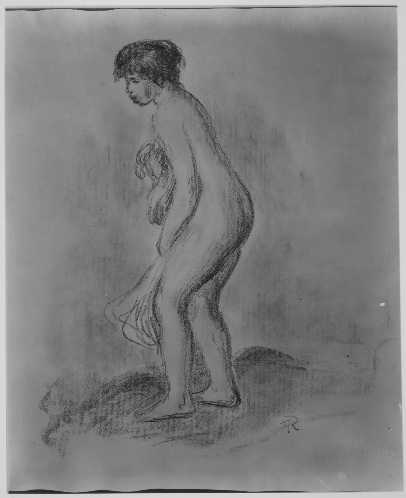 Standing Bather, Pierre-Auguste Renoir