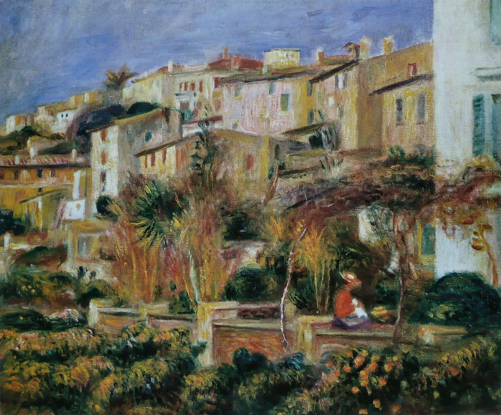 Terrasses à Cannes, Pierre-Auguste Renoir