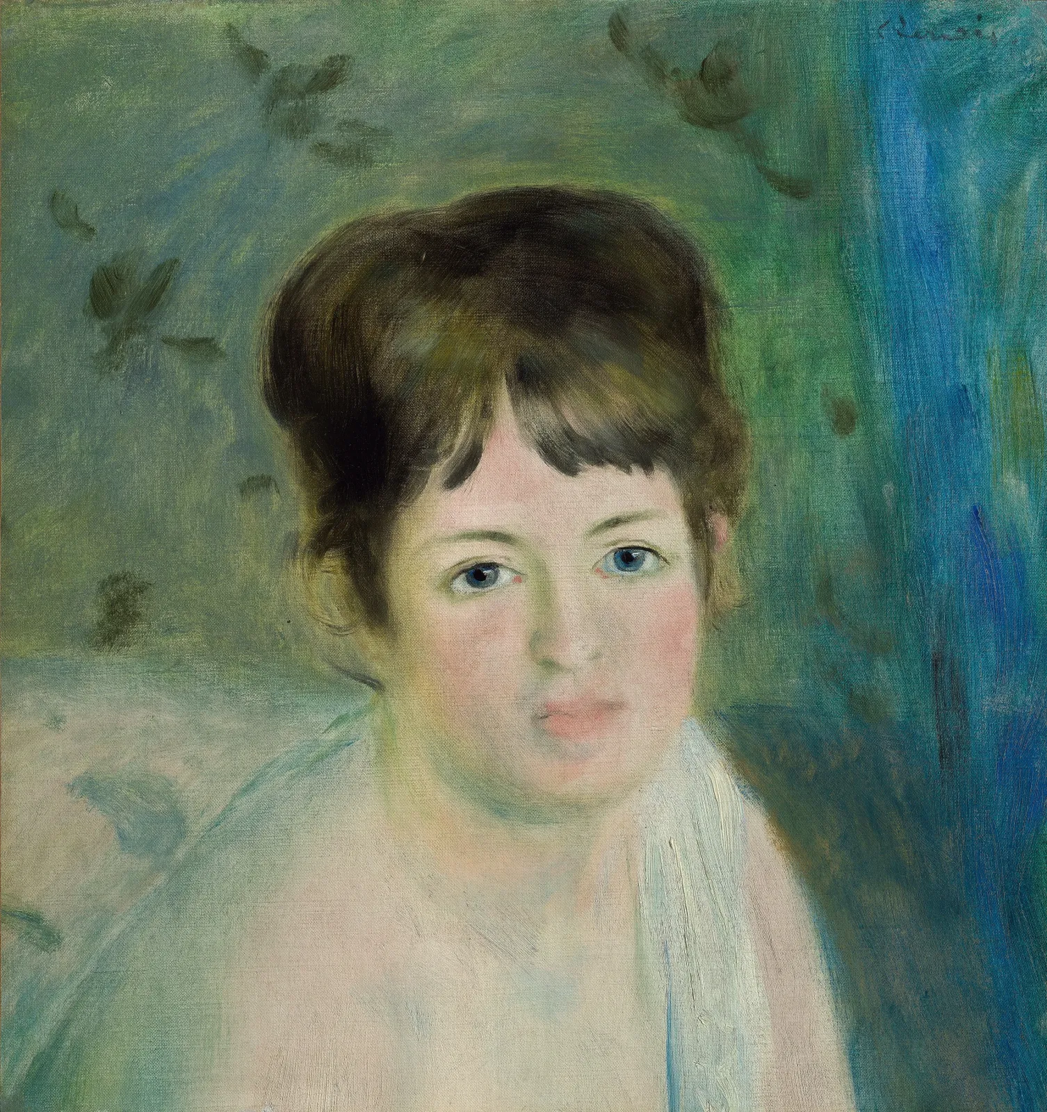 Tête de femme, Pierre-Auguste Renoir