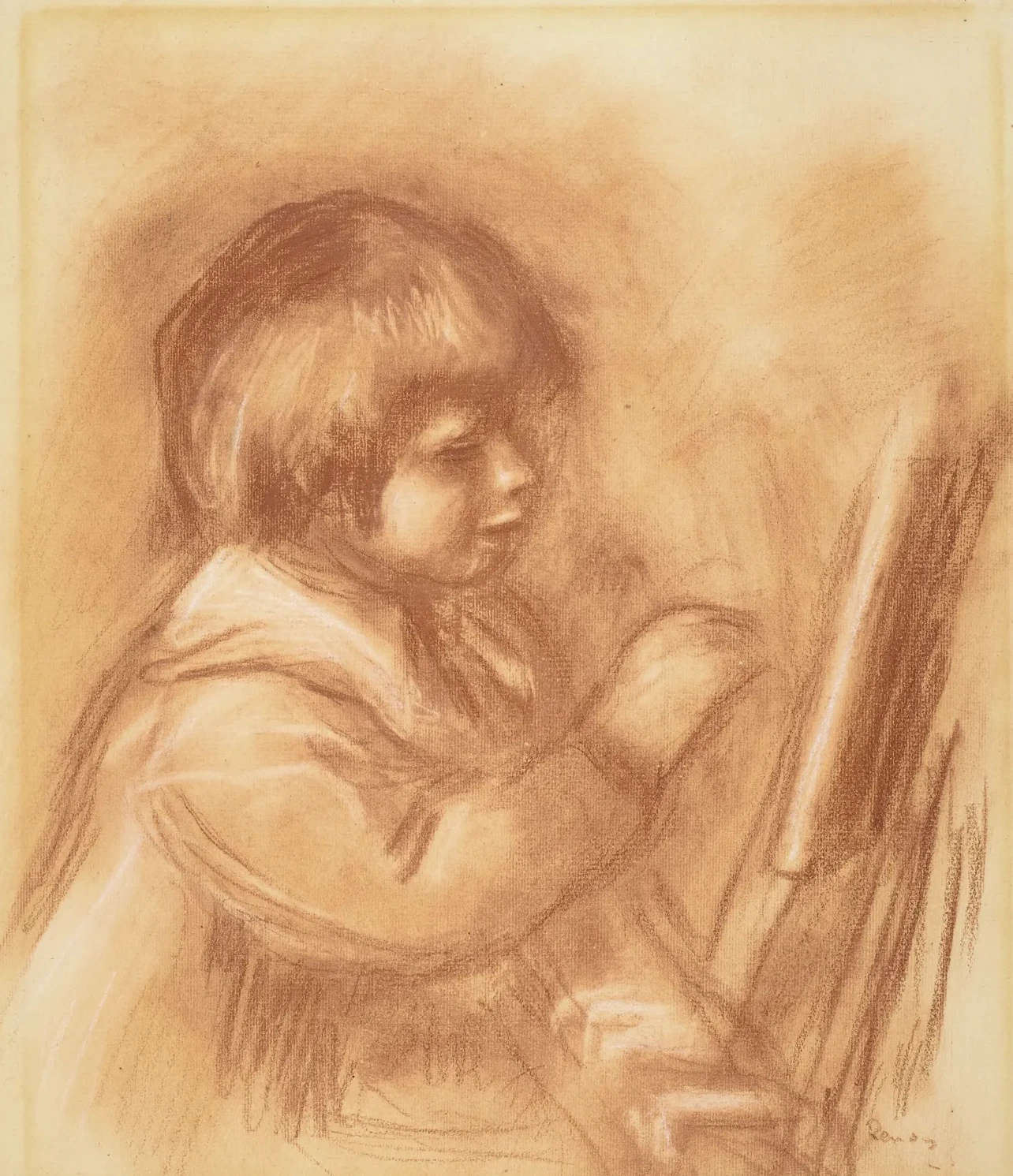 The Artist's Son Claude or "Coco", Pierre-Auguste Renoir