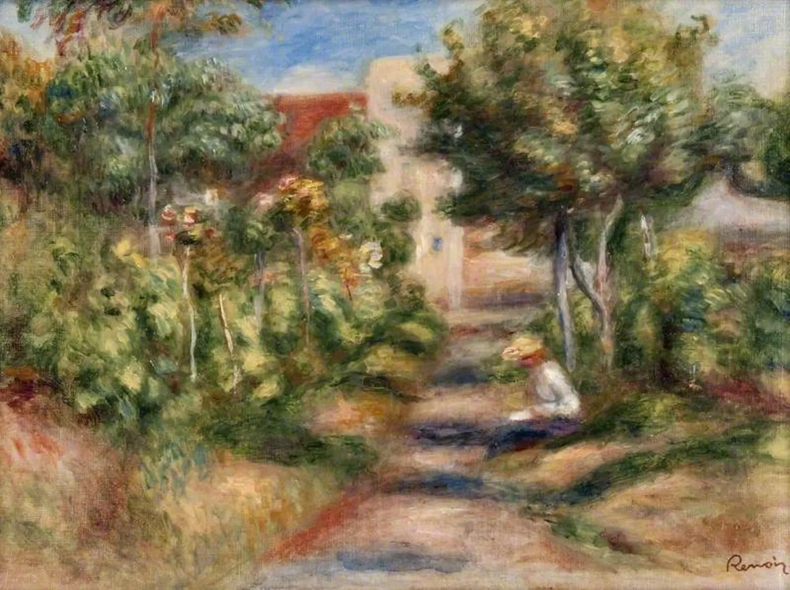 The Painter's Garden, Pierre-Auguste Renoir