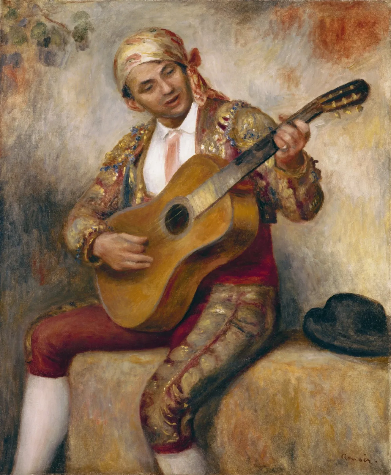 The Spanish Guitarist, Pierre-Auguste Renoir