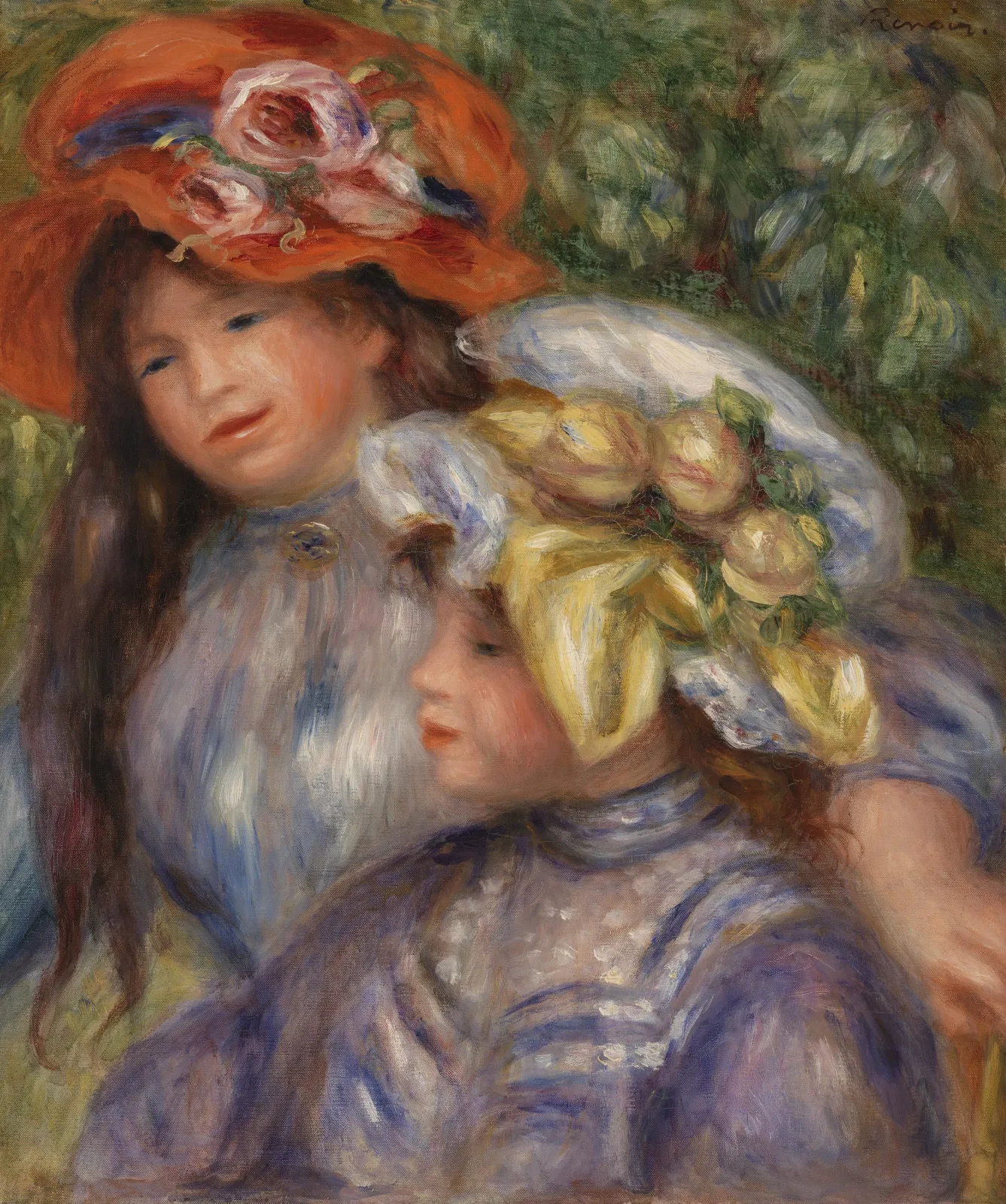 Two Girls (Deux fillettes), Pierre-Auguste Renoir