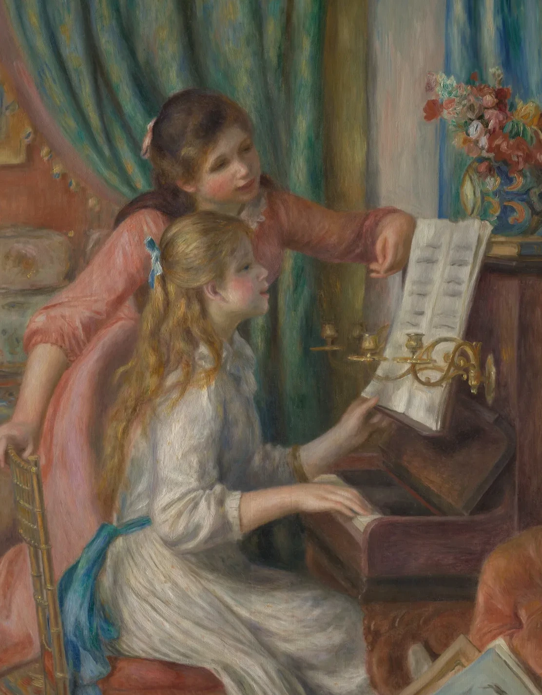 Two Young Girls at the Piano, Pierre-Auguste Renoir