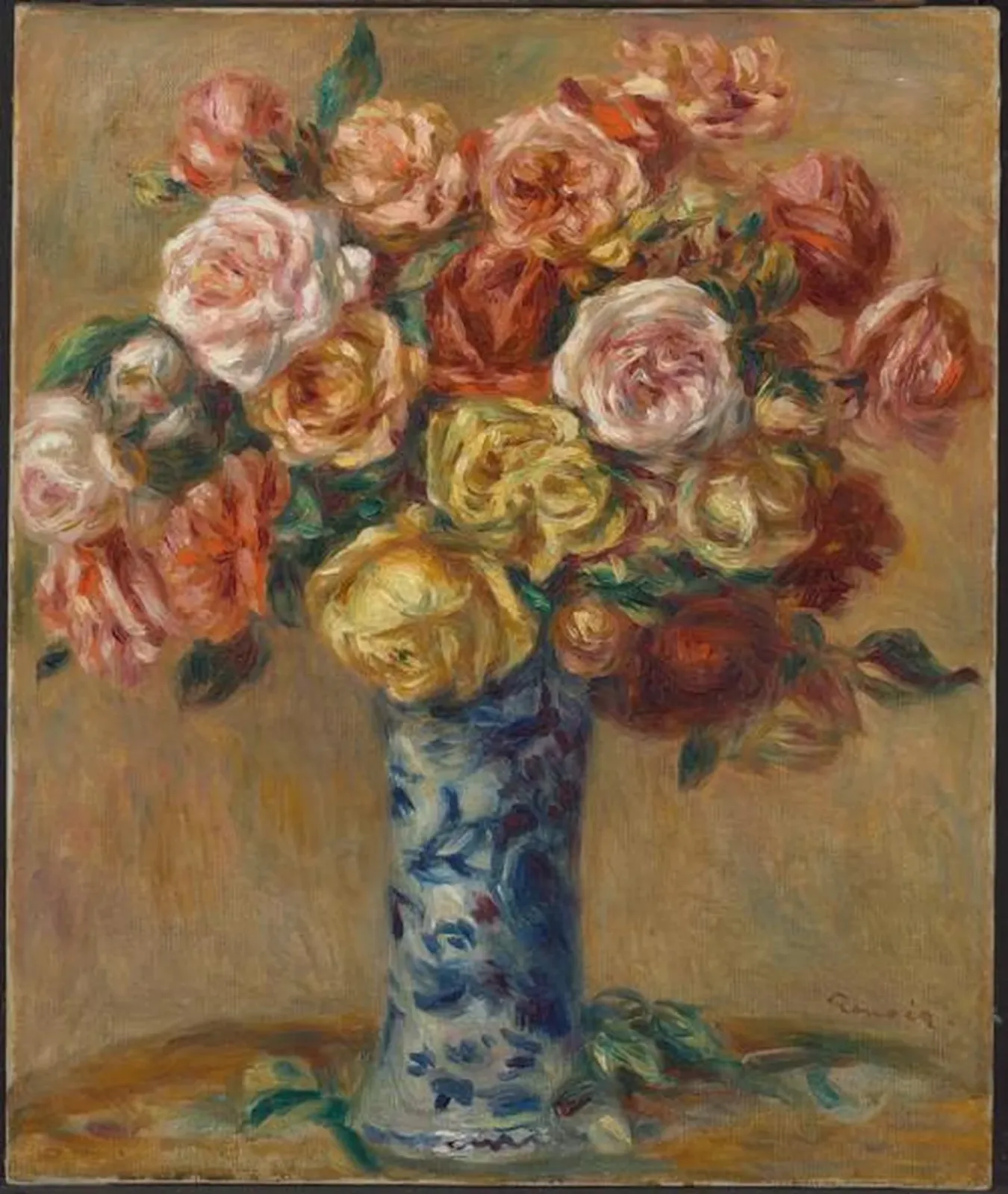 Vase de fleurs, Pierre-Auguste Renoir