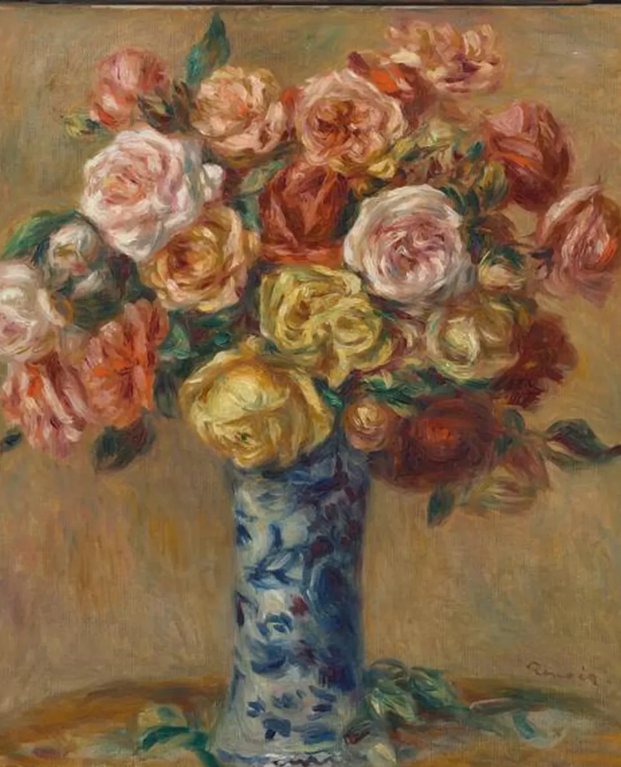 Vase de fleurs, Pierre-Auguste Renoir