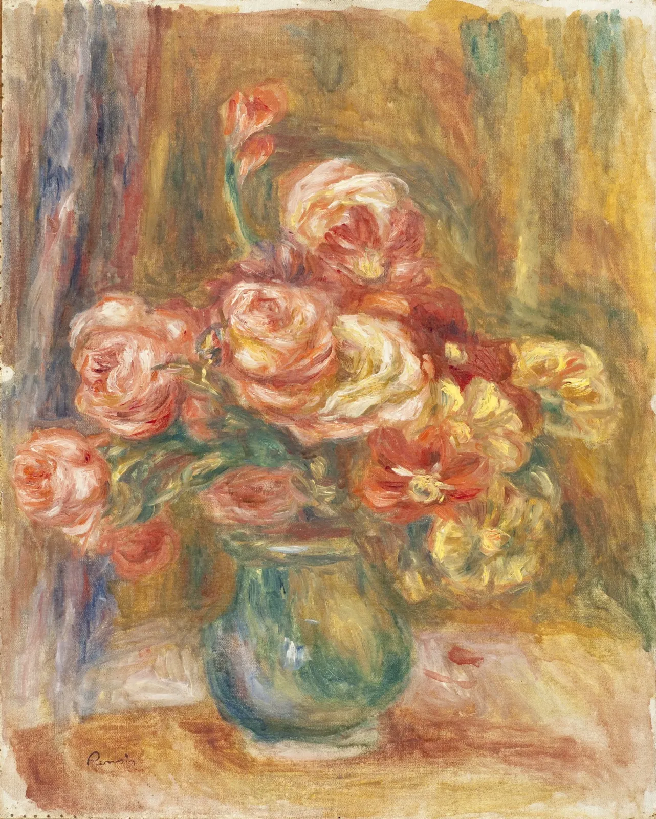 Vase of Roses, Pierre-Auguste Renoir