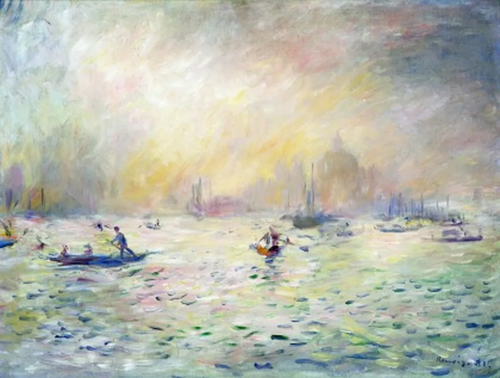 Venise — brouillard, Pierre-Auguste Renoir