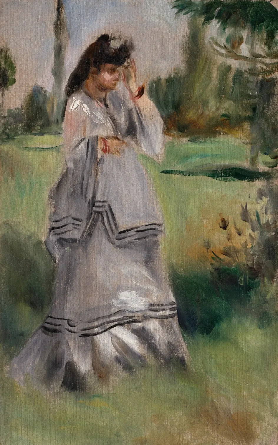 Woman in a Park, Pierre-Auguste Renoir