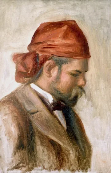 Ambroise Vollard au foulard rouge