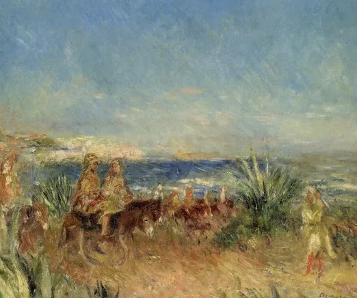 Arabes sur des ânes