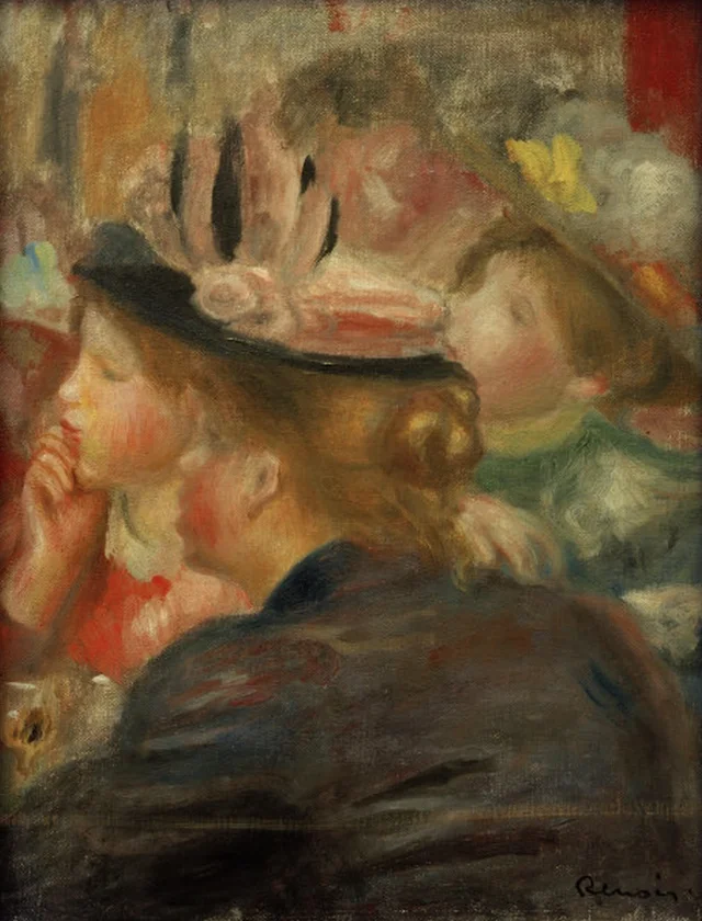Au théâtre, Pierre-Auguste Renoir