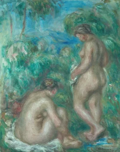Badende kvinner