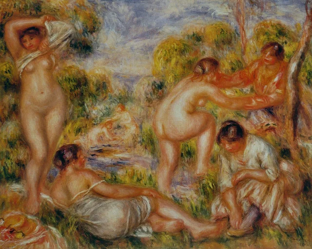 Baigneuses, Pierre-Auguste Renoir