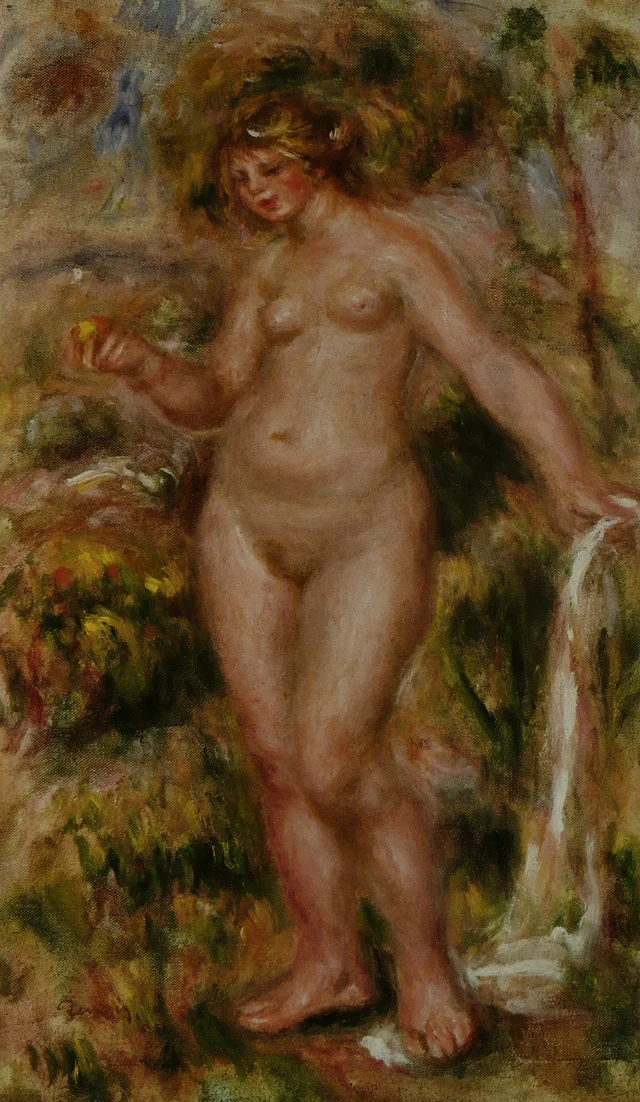 Bather, Pierre-Auguste Renoir