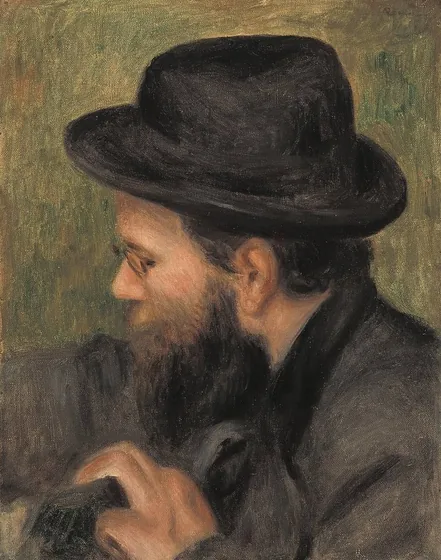 Bildnis des Herrn Bernard im Profil