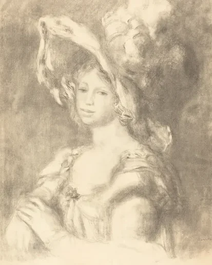 Bust of a Young Woman (Jeune femme en buste)
