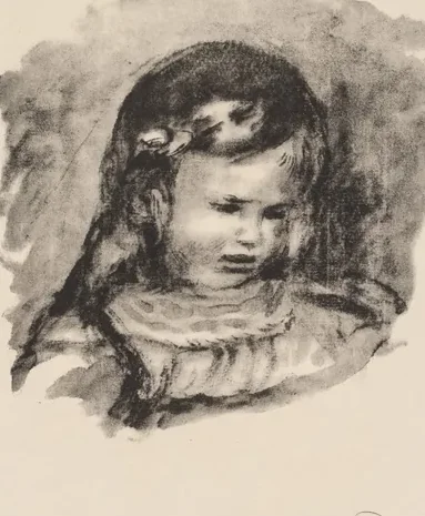 Claude Renoir, the Head Lowered (Claude Renoir, la tête baissée)