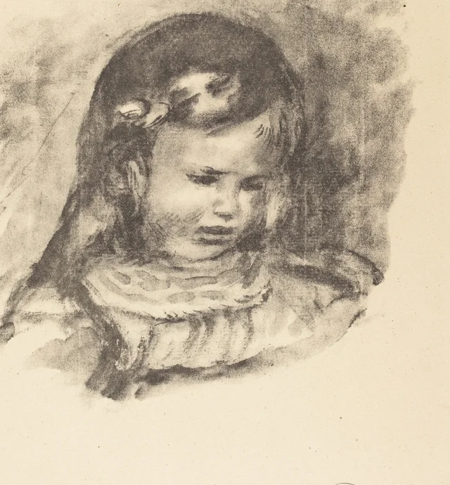 Claude Renoir, la tête baissée