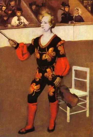 Clown au cirque