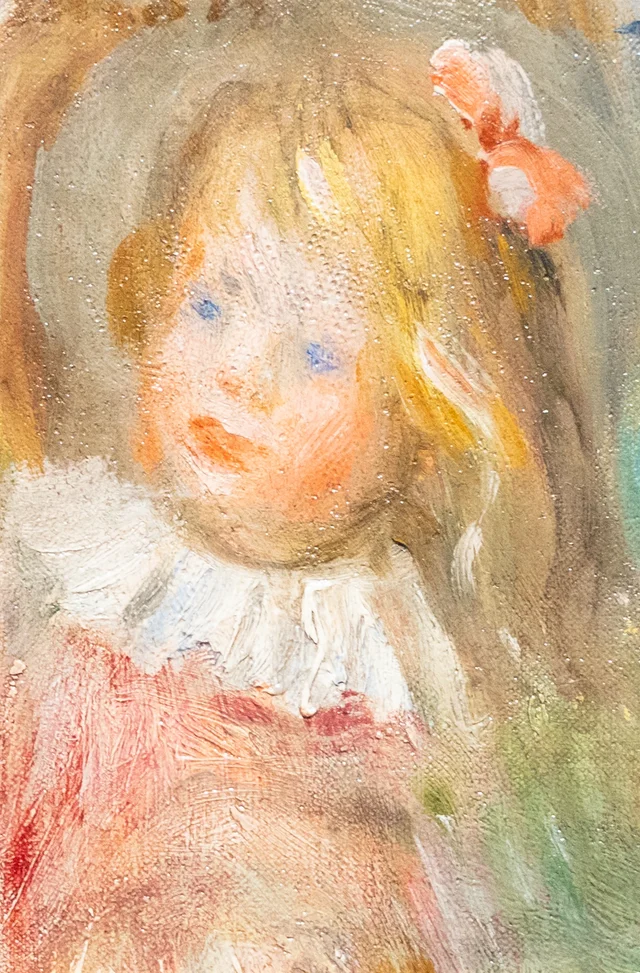 Coco en costume rouge, Pierre-Auguste Renoir