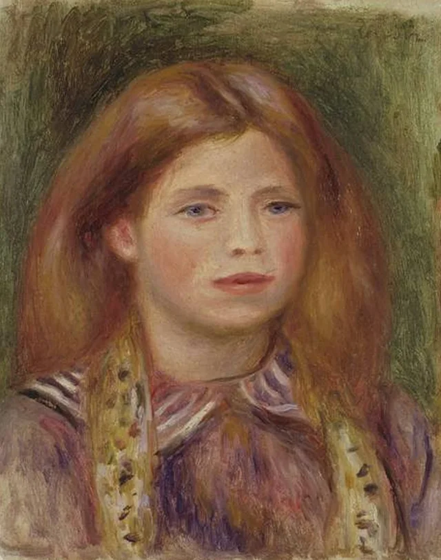 Coco. Portrait de Claude Renoir, Pierre-Auguste Renoir