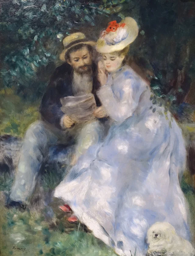Confidencias, Pierre-Auguste Renoir