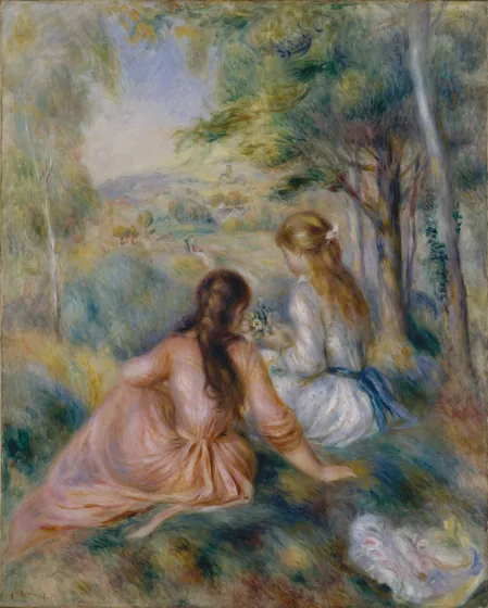 Dans le pré