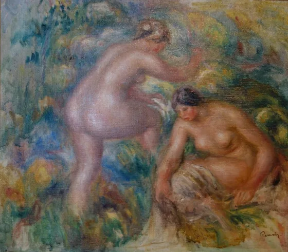 Deux baigneuses