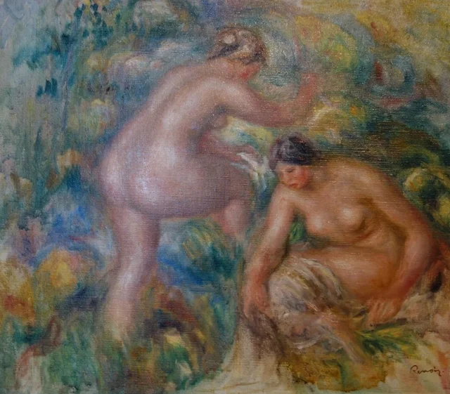 Dos bañistas