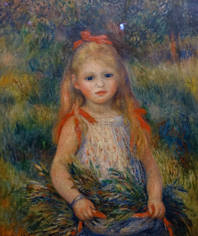 Niño con espigas, Pierre-Auguste Renoir