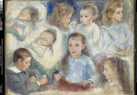 Étude des enfants Bérard