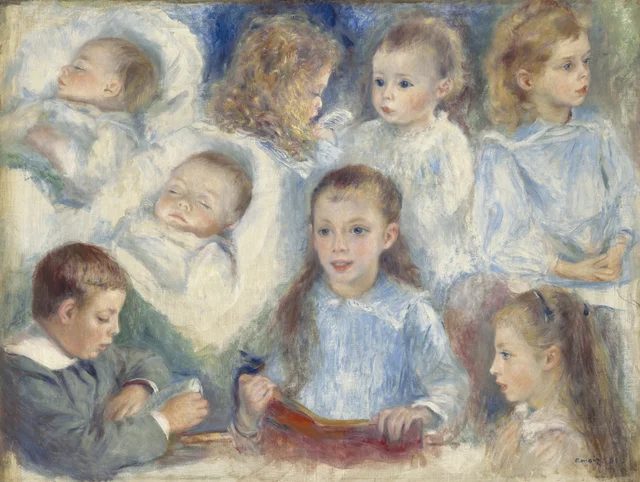 Estudio de los niños Bérard