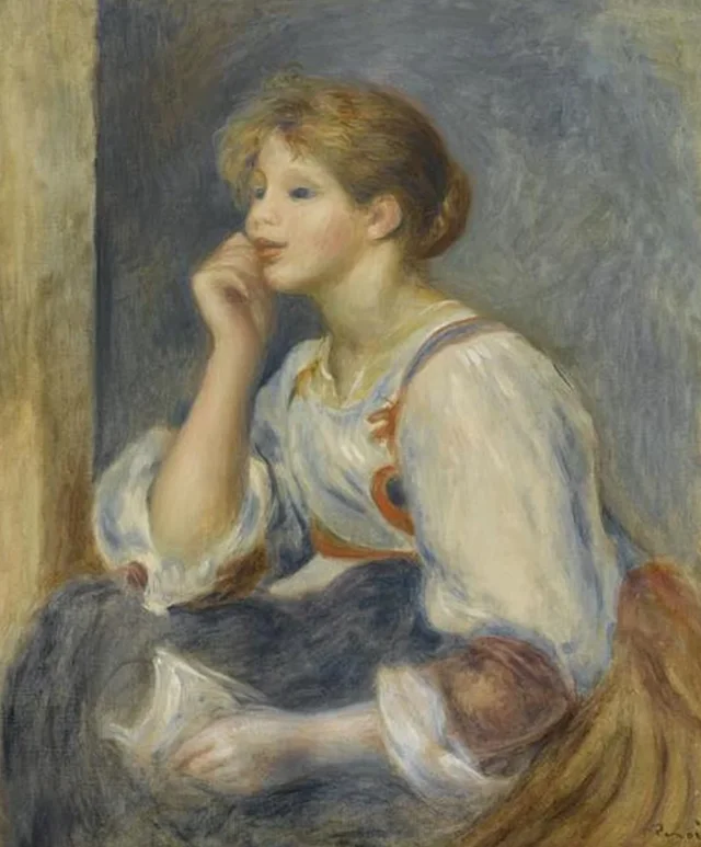 Mujer con carta
