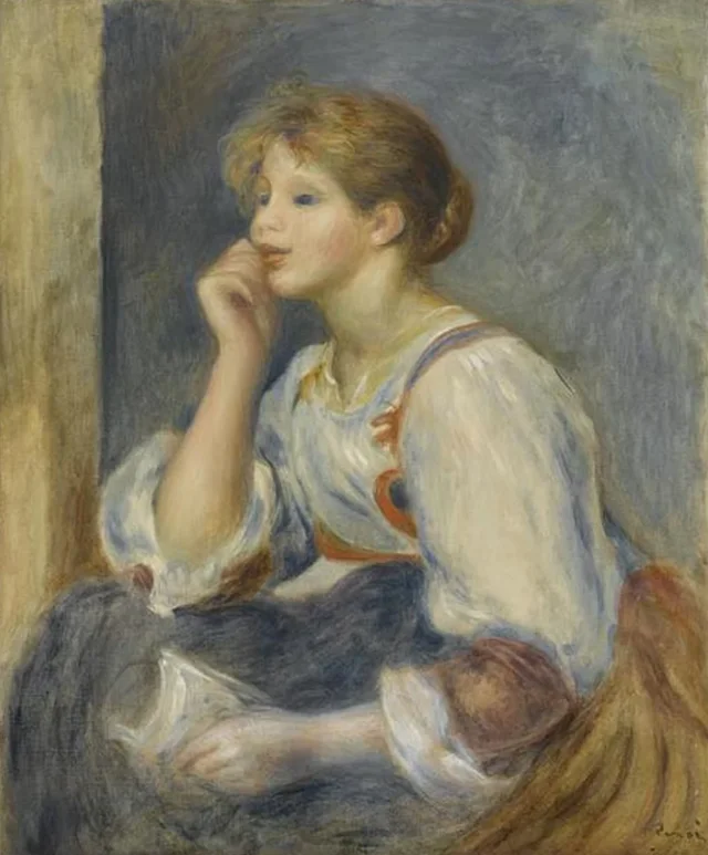 Femme à la lettre, Pierre-Auguste Renoir