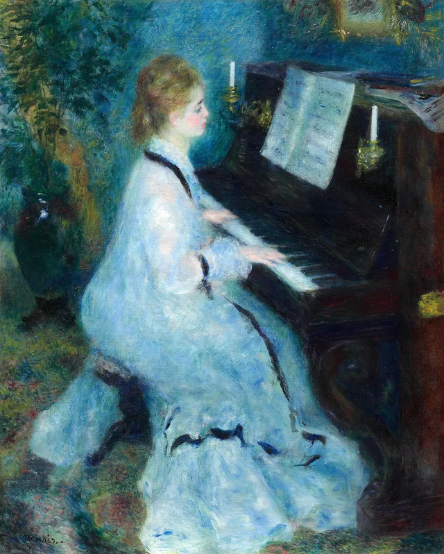 Mujer al piano