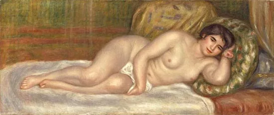 Femme nue couchée
