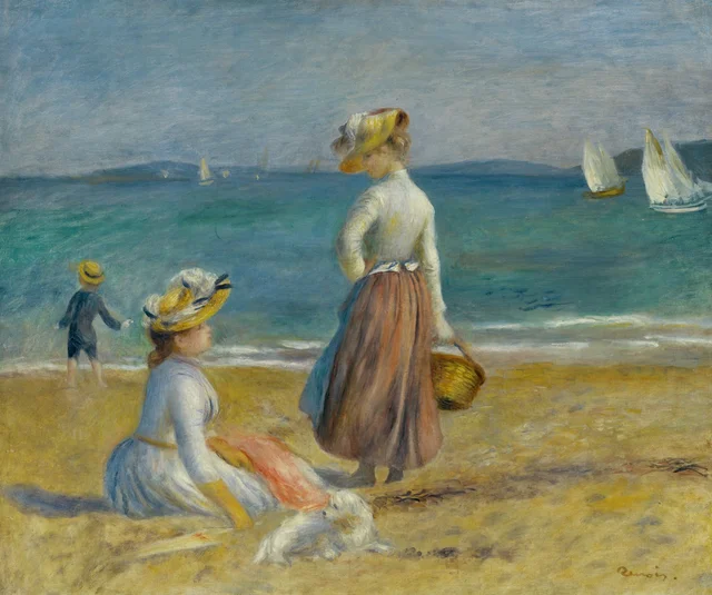 浜辺の女たち