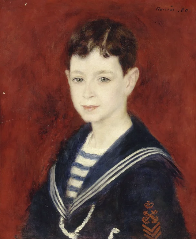 Fernand Halphen de niño